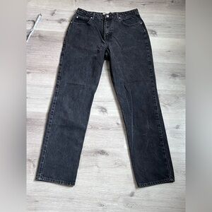 St. John's Bay  Black Straight Jeans